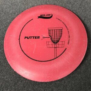 * Wen Jian / Disc Golf / Red Putter Flying Disc / Frisbee Golf